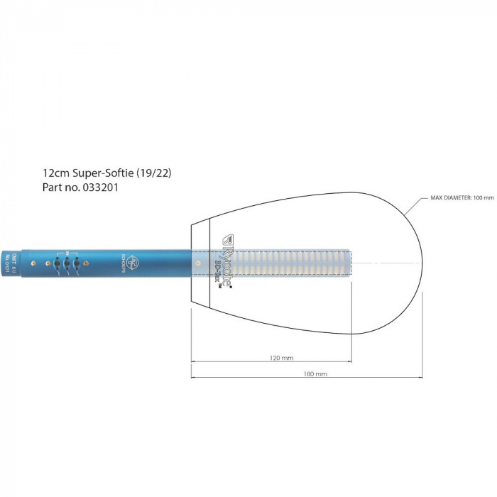 12cm Super-Softie (19/22) - RYC033201 | Rycote Global